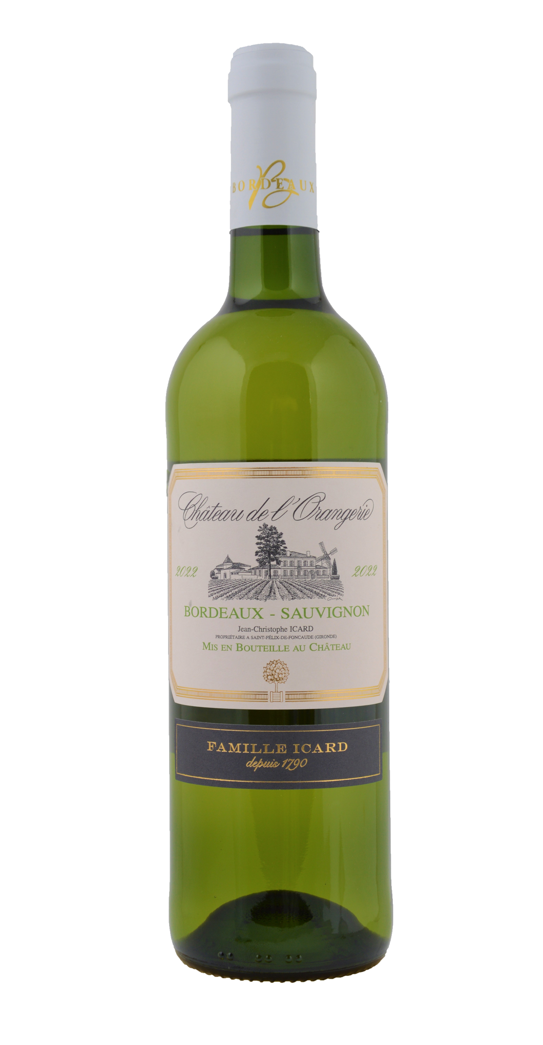Château de l'Orangerie, AOC Bordeaux Blanc 2023